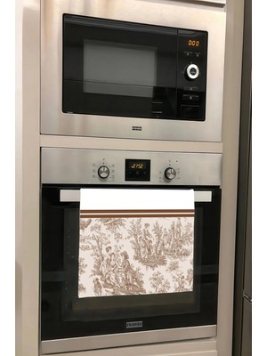 Aymira Home Dekoratif Mutfak Pamuklu Fırın Havlusu Özel Desenli 35X50 cm Yıkanabilir