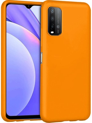 Kap Kaç 9t Kılıf Nano Içi Kadife Silikon - Turuncu