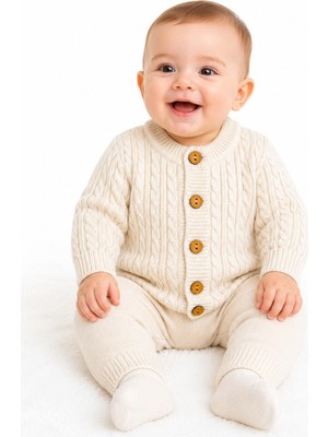 Baby Hola Erkek Bebek Triko Hırka 2851