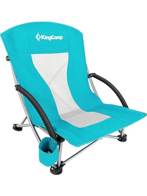 Kingcamp Lilac Beach Chair Plaj ve Dinlenme Sandalyesi Cyan