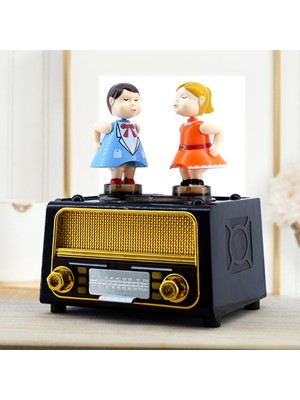 Renas Store Öpüşen Çift Müzik Kutusu