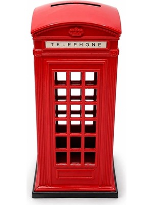Renas Store Metal Telefon Kulübesi Kumbara ALK5391
