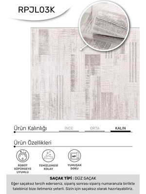 TeknoKapsül Youdayhomecollection Jalura Model Oturma Odası Halısı