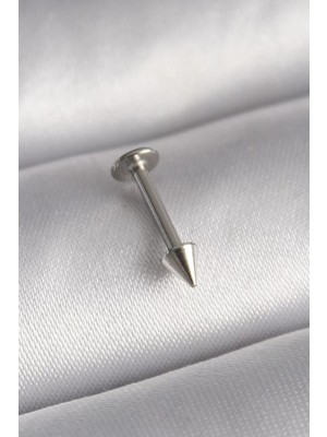 Renas Store 316L Çelik Gümüş Renk Çivi Model Piercing - TJ-PR1373