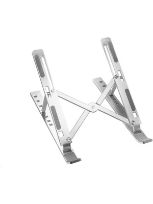 Bg Store FNC-5150ST 10"-15.6" Katlabilir Aliminyum Döküm Notebook Standı (Kılıf Hediyeli)