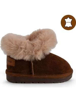 Buckhead Kız Çocuk Kürklü Bot BUCK3062 Brown Bugy Func