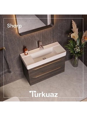 MarkEntegra Cerastyle Sharp 85 x 38 cm Etajer Uyumlu, Kullanışlı