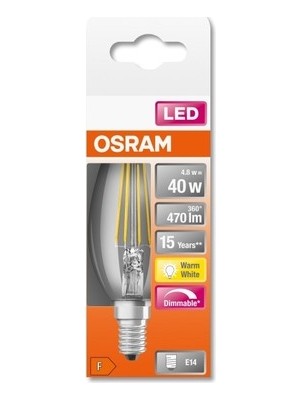 MarkEntegra 4.8W 2700K Sarı Işık Yayan Dim Edilebilir LED Ampul
