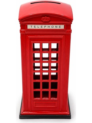 Renas Store Metal Telefon Kulübesi Kumbara ALK5391