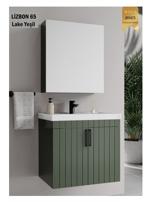 MarkEntegra 65 cm Lake Banyo, Yeşil Renk ve Şık Görünüm