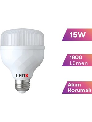 Renas Store Ledx 15W Kristal Torch Ampul E27 Duy 1800 Lümen