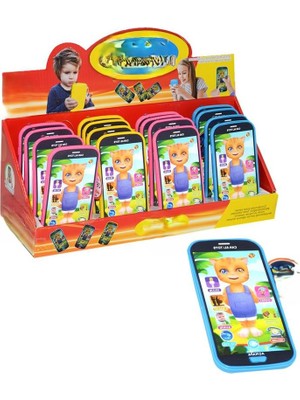 Renas Store Türkçe Sesli Müzikli Oyuncak Kedili Telefon