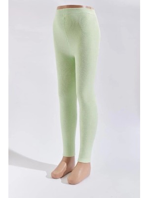 Bony Socks Içi Havlu Çocuk Tayt Açık Yeşil