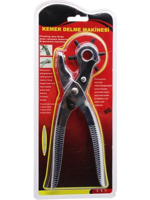 Renas Store 6 Diş Metal Kemer Delme Makinesi Pense