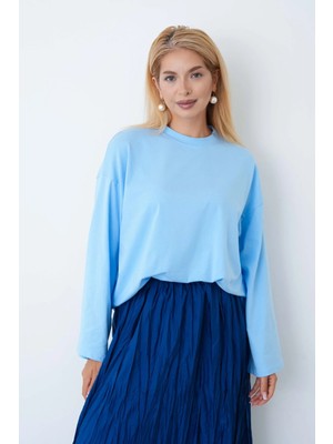 herkesemoda Kadın Tesettüre Uygun Geniş Kollu Body