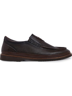 Zeytuk Erkek Hakiki Deri Loafer Ayakkabı