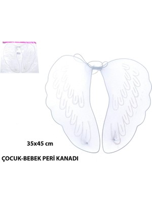 Renas Store Bebek  Çocuk Peri Kanadı – Kostüm Tamamlayıcı Kanat 35X45 cm