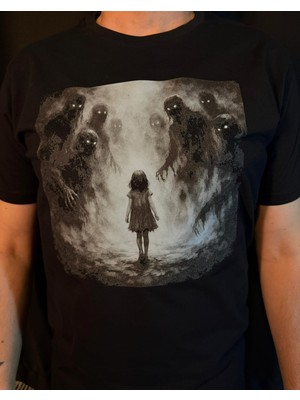 Shadow Beyond Siyah Tshirt