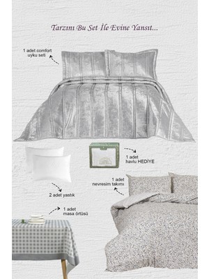 Elart Fancy Kombin Set Gri