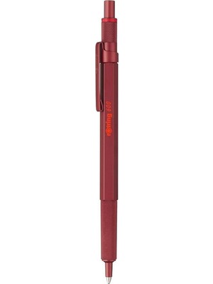 Hepta Collection Rotring 600 Tükenmez Kalem, Kırmızı