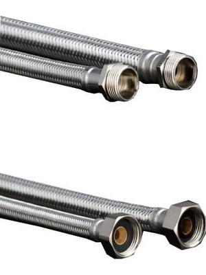 Kap Kaç 3/8x3/8 Nipelli Flex Hortum 20 cm