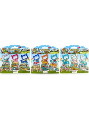 Renas Store Istanbul Temalı Metal Buzdolapı Süsü Magnet 3'lü Set ALK5812