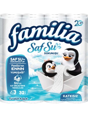 Familia Saf Su Dokunuşu Tuvalet Kağıdı 32'li