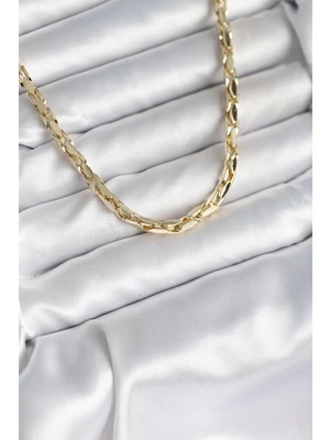 Renas Store Pirinç Gold Renk 60 cm Zincir Kadın Kolye - TJ-BKO10600