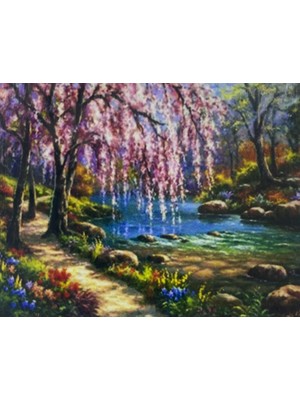 Elegantshop 5d Yapışan Boncuk Mozaik Tablo 30*40 cm Xrr8