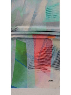 Aker Mavi 75X200 Ipek Koton Şal