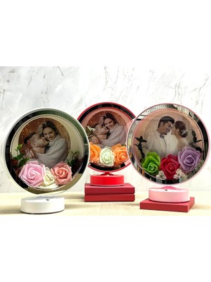 Renas Store Kişiye Özel Fotoğraf Alanlı Ledli Çerceve ALK4449