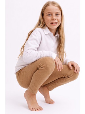 Bony Socks Içi Havlu Çocuk Tayt Bej Mel.