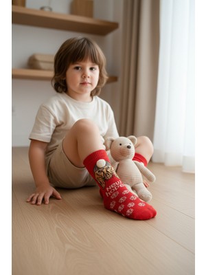 Bony Socks Christmas New Hopes Bebek Çorap Kırmızı