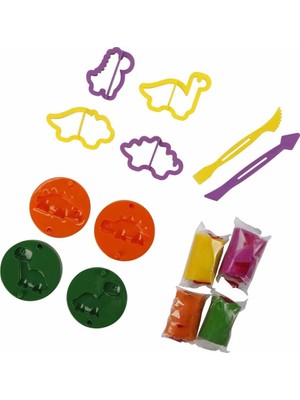 Renas Store S01004734 Oyun Hamur Set Kçk Dino 14 Prç