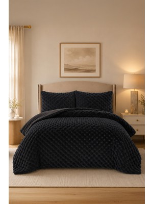 Elart Victoria Comfort Uyku Seti Çift Kişilik Antrasit