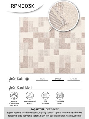 TeknoKapsül Youdayhomecollection Margin Model Oturma Odası Halısı
