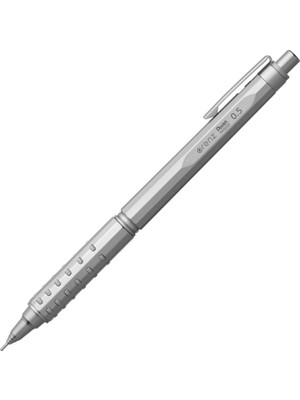 Pentel 0.5 mm - Gümüş Gövde Orenz At Teknik Çizim ve Yazı Versatil Gümüş