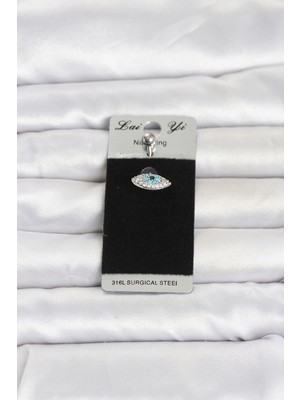 Renas Store 316L Cerrahi Çelik Göz Model Göbek Piercing 5886