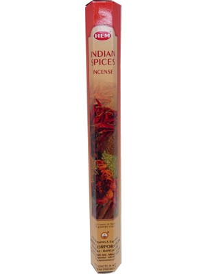 Kap Kaç Hint Baharatları Kokulu 20 Çubuk Tütsü - Indian Spices