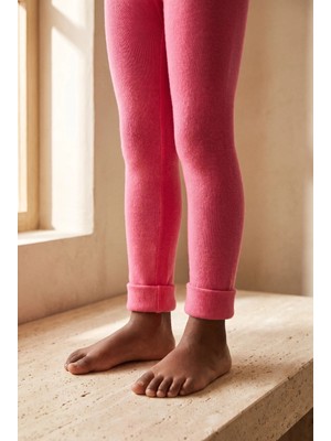 Katia & Bony Pamuklu Çocuk Tayt Pantolon Koyu Pembe