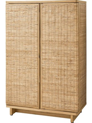 Kapaklı Dolap, Rattan, 81X124 cm