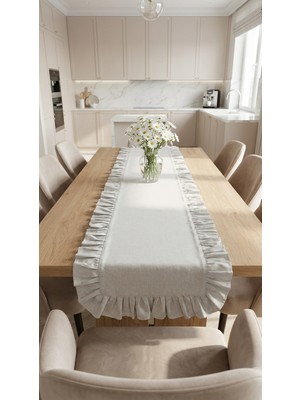 Fırfırlı Ranforce Kumaş (40 x 150) Runner