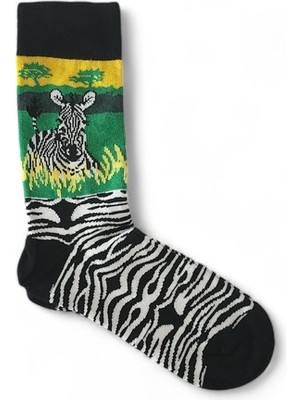 Hedea Zebra Time Çorap