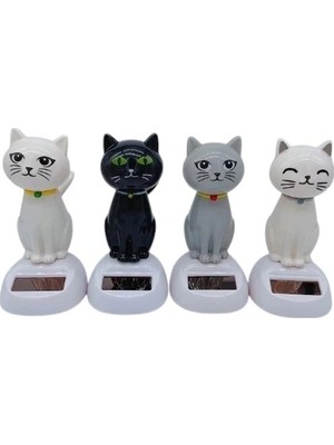 Renas Store Güneş Enerjili Solar Sallanan Kedi
