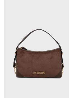 Love Moschino Süet Ayarlanabilir Askılı Çanta Kadın Çanta JC4091PP1PLD130A
