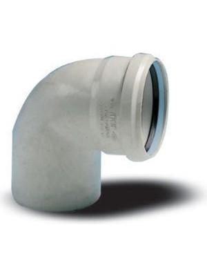 Kap Kaç Ege Yıldız 50X90 Pvc Kapalı Dirsek 3,2 mm
