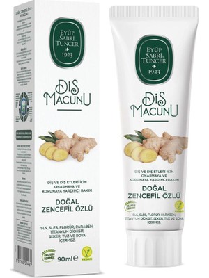 Renas Store Doğal Diş Macunu 90 gr Zencefil Özlü