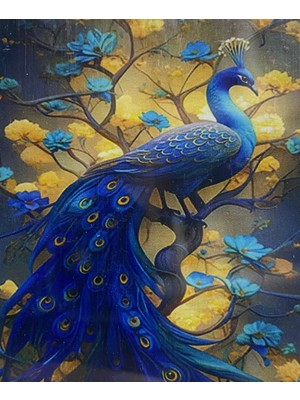 Elegantshop 5d Yapışan Boncuk Goblen Mozaik Tablo Pano 50*65 cm Xcn1