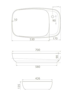MarkEntegra 70 cm Boyutunda Gizli Çanak Lavabo ile Estetik Mutfak