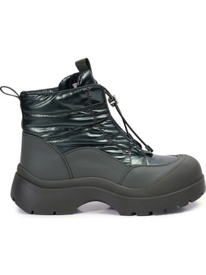 Zeytuk Kadın Tekstil Anorak Sneaker Bot